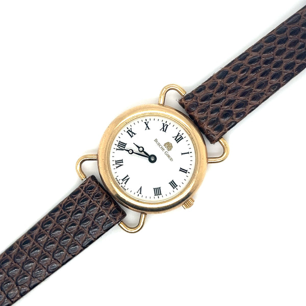 Bueche Girod 9ct Gold Ladies Wrist Watch