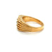 Mens 18ct Gold Diamond Signet Ring