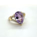 Amethyst statement ring