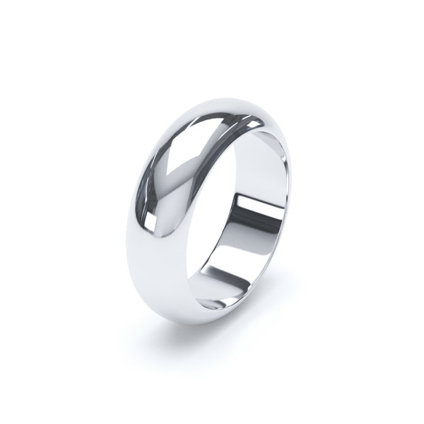 9ct yellow gold ring 5mm light band