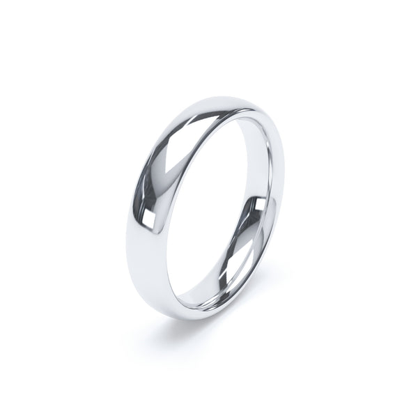Mens Traditional Court Wedding Ring