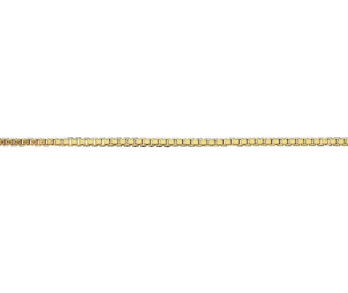 9ct Yellow Gold Venetian Chain (1.5mm)