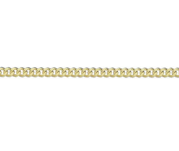 9ct Yellow Gold Curb Chain (3.0mm)