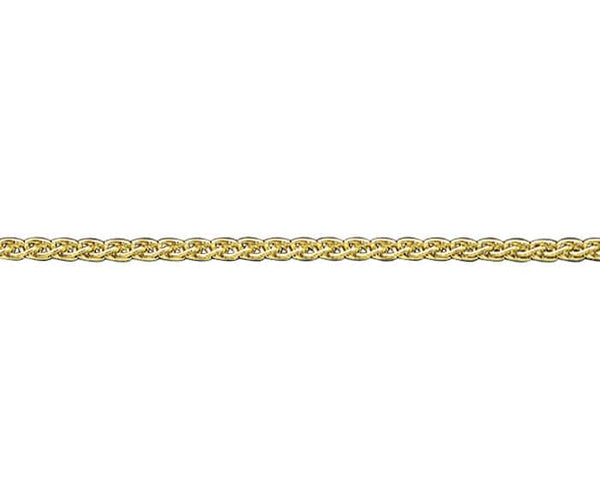 9ct Yellow Gold Spiga Chain (2.5mm)