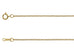 9ct Gold Belcher Chain (1.1mm)