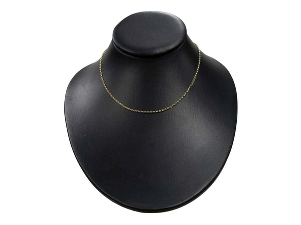 9ct Gold Round Belcher Chain (1.7mm)