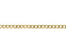 9ct Gold Extra Light Flat Hollow Curb Chain (2.3mm)