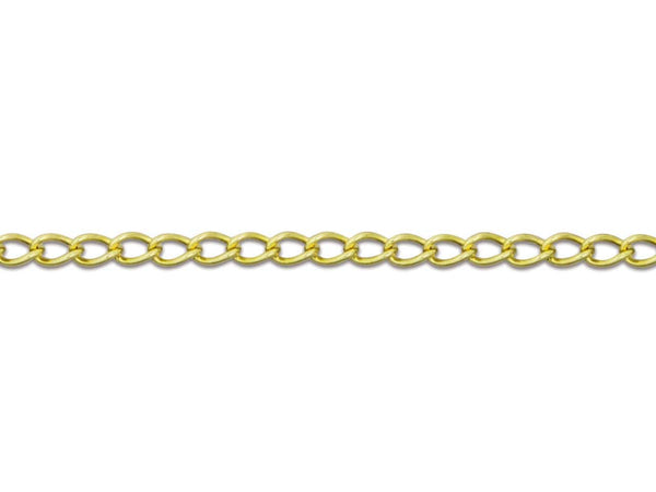 9ct Gold Curb Chain (1.5mm)