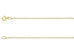 9ct Gold Trace Chain (1.2mm)