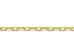 9ct Gold Square Diamond Cut Belcher Chain (1.5mm)