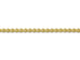18ct Yellow Gold Spiga Chain (1.0mm)