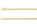 18ct Yellow Gold Spiga Chain (1.5mm)