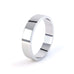 Mens Flat Wedding Ring