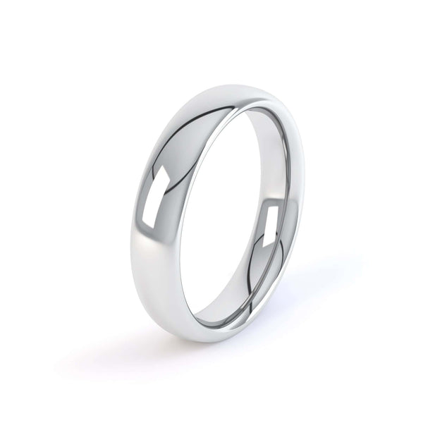 Mens Traditional Court Wedding Ring