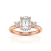 Diamond Engagement Ring- Oval Trilogy