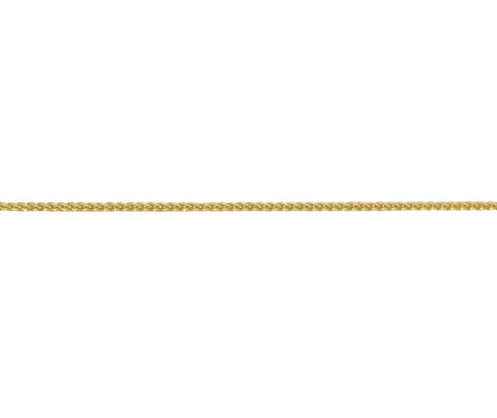 9ct Yellow Gold Spiga Chain (2.5mm)