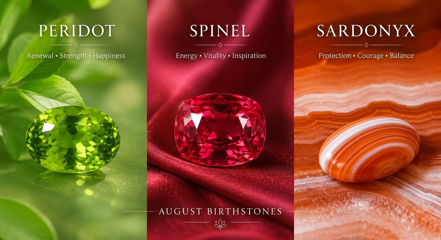 August birthstone