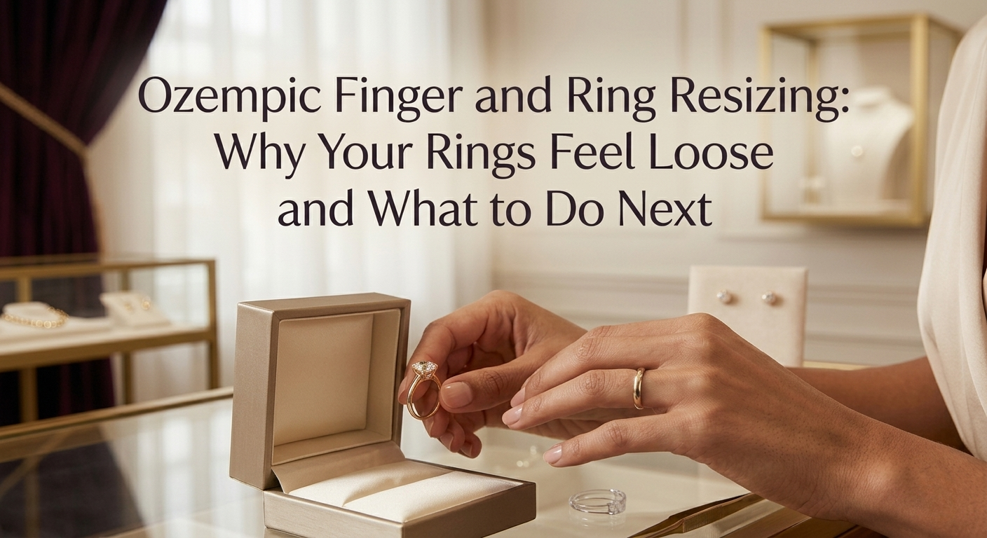 Ozempic Finger and Ring Resizing: Why Your Rings Feel Loose and What to Do Next
