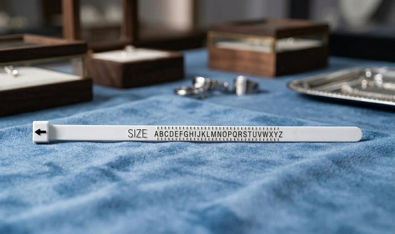 How to measure ring size for a wedding ring 