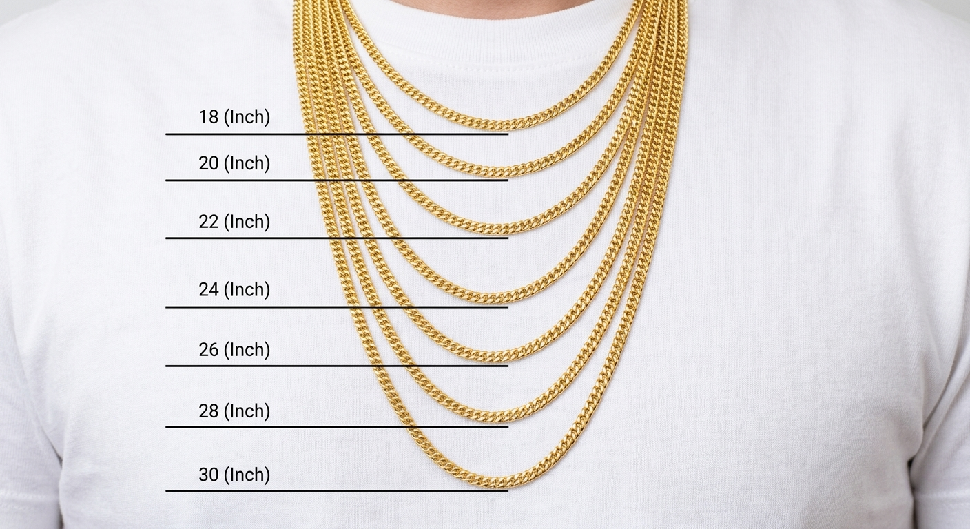 Gold Chain Length Guide: Which Size Is Right for You?