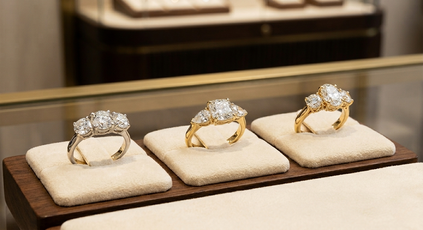 engagement rings with side stones