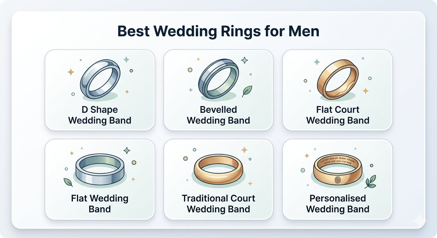 Best Wedding Rings for Men in 2026: Styles You Will Actually Want to Wear