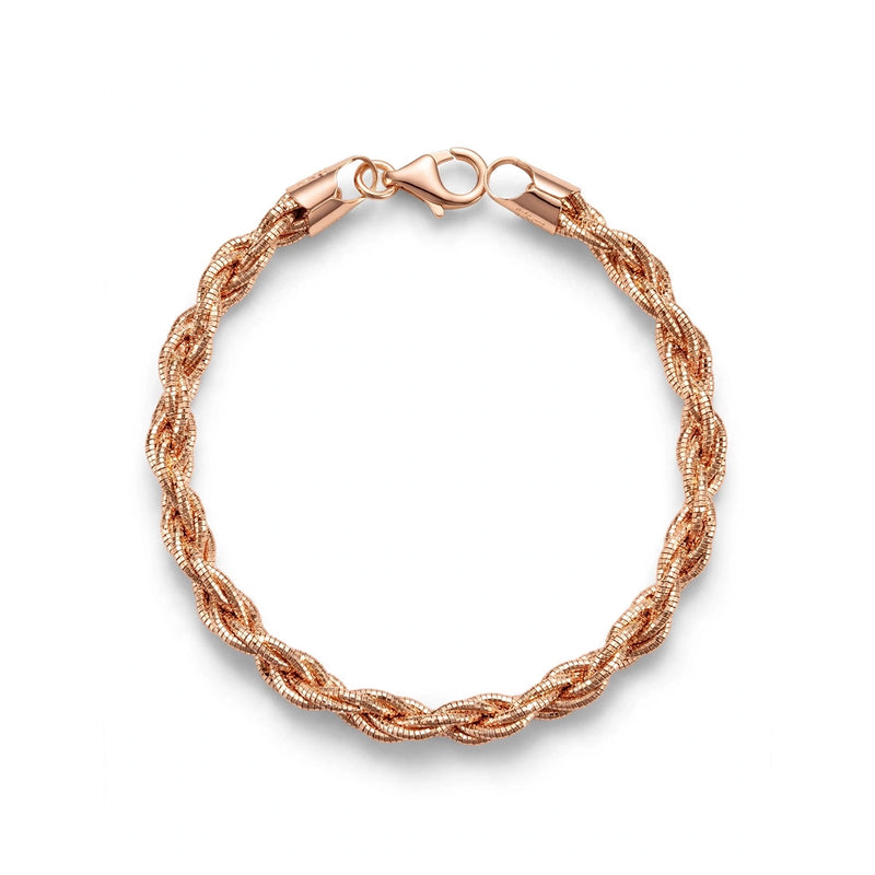 Sterling Silver Multi-Strand Snake Chain Bracelet