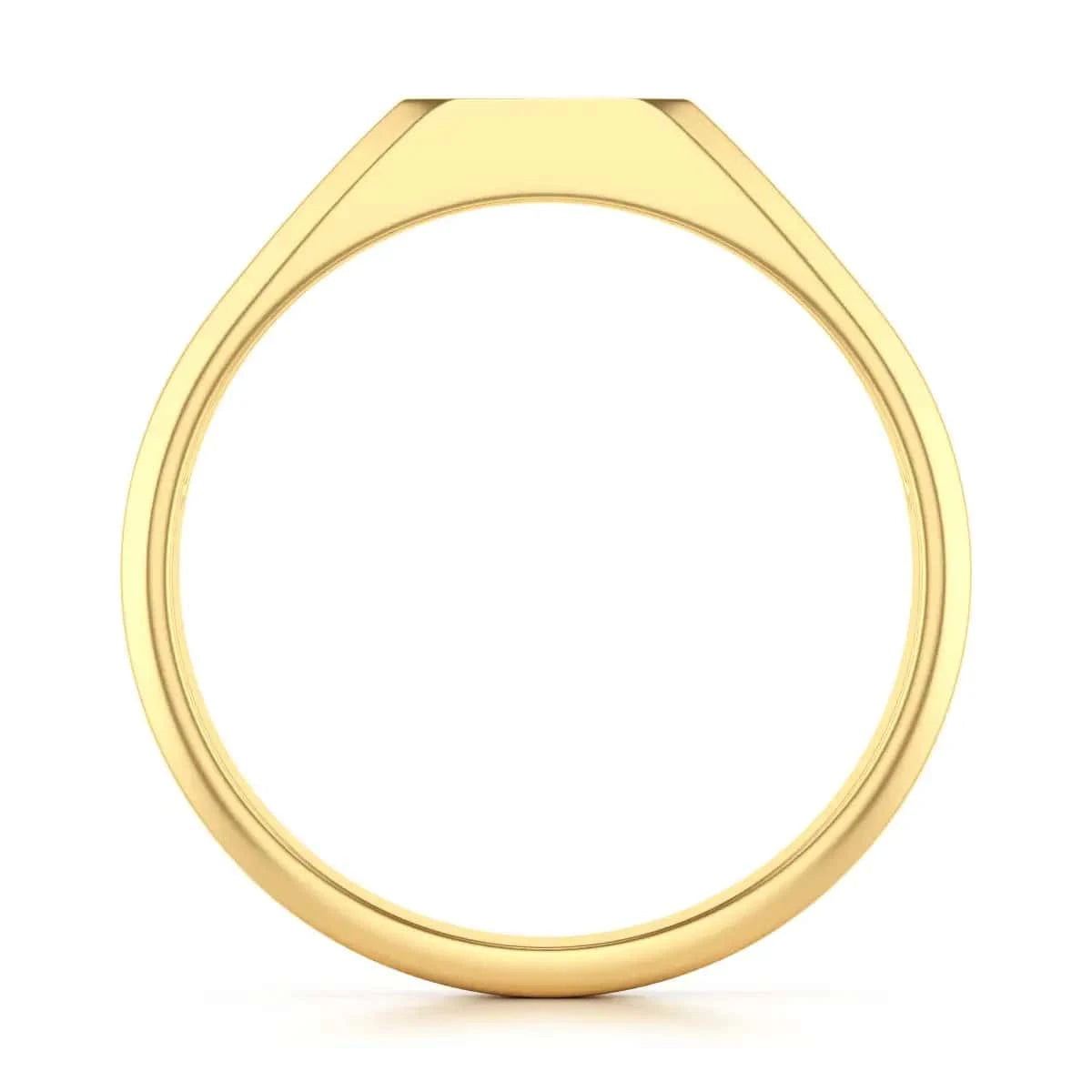 18ct Emerald gold ring