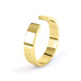 Mens Flat Wedding Ring