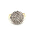 100 Diamond Cluster Ring in 9ct Yellow Gold - 1ct
