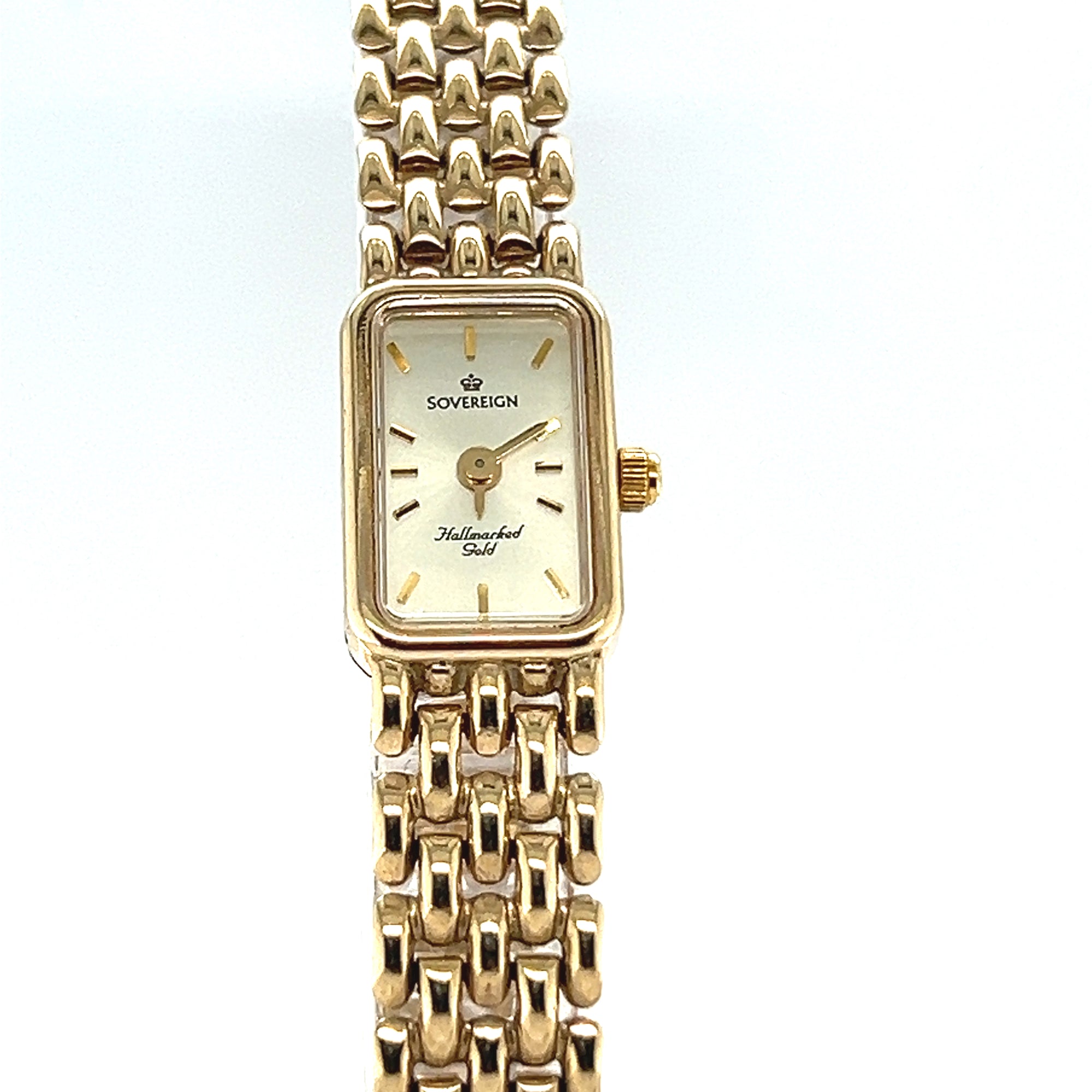 Sovereign Ladies 9ct Gold Wrist Watch