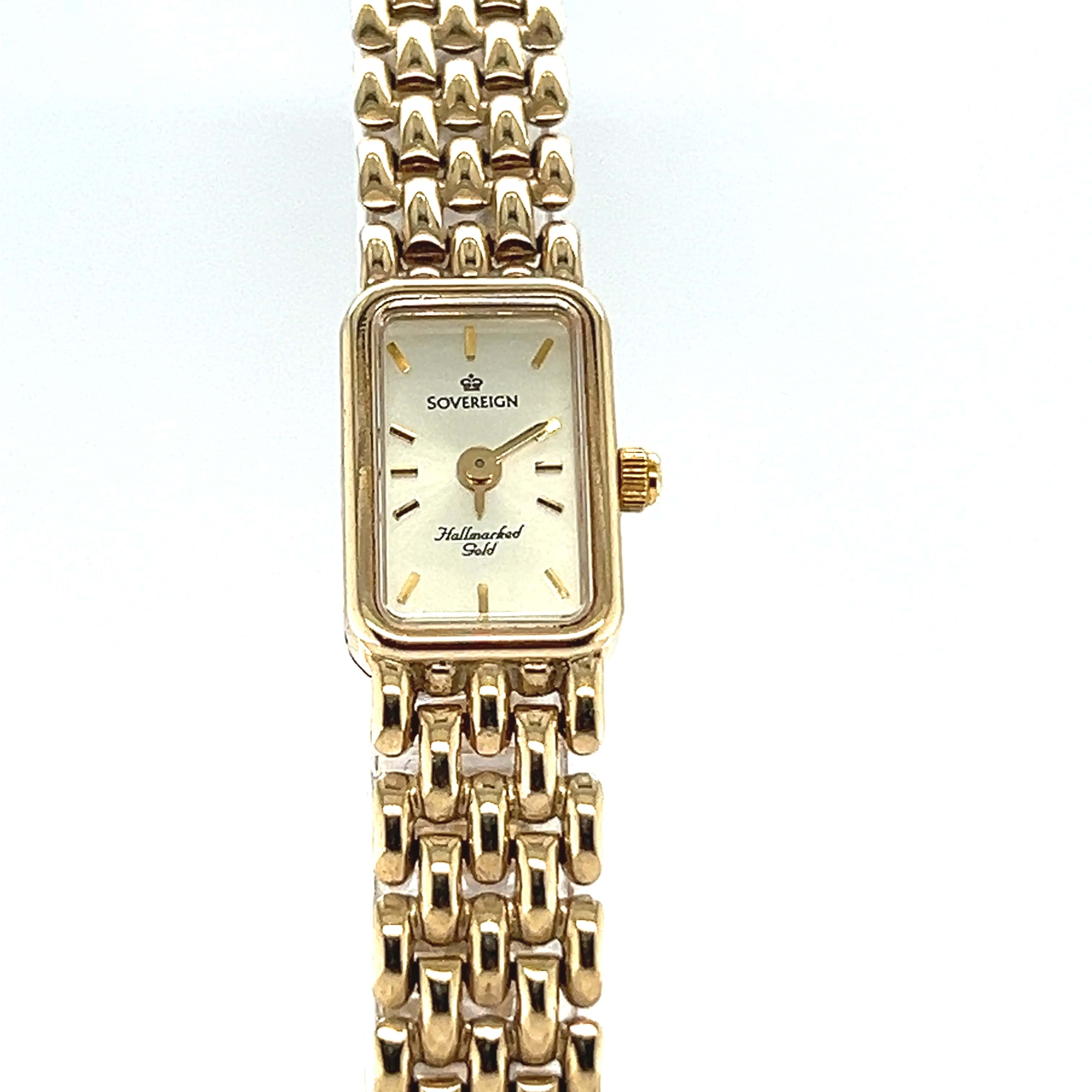 Sovereign watch hallmarked gold 2025