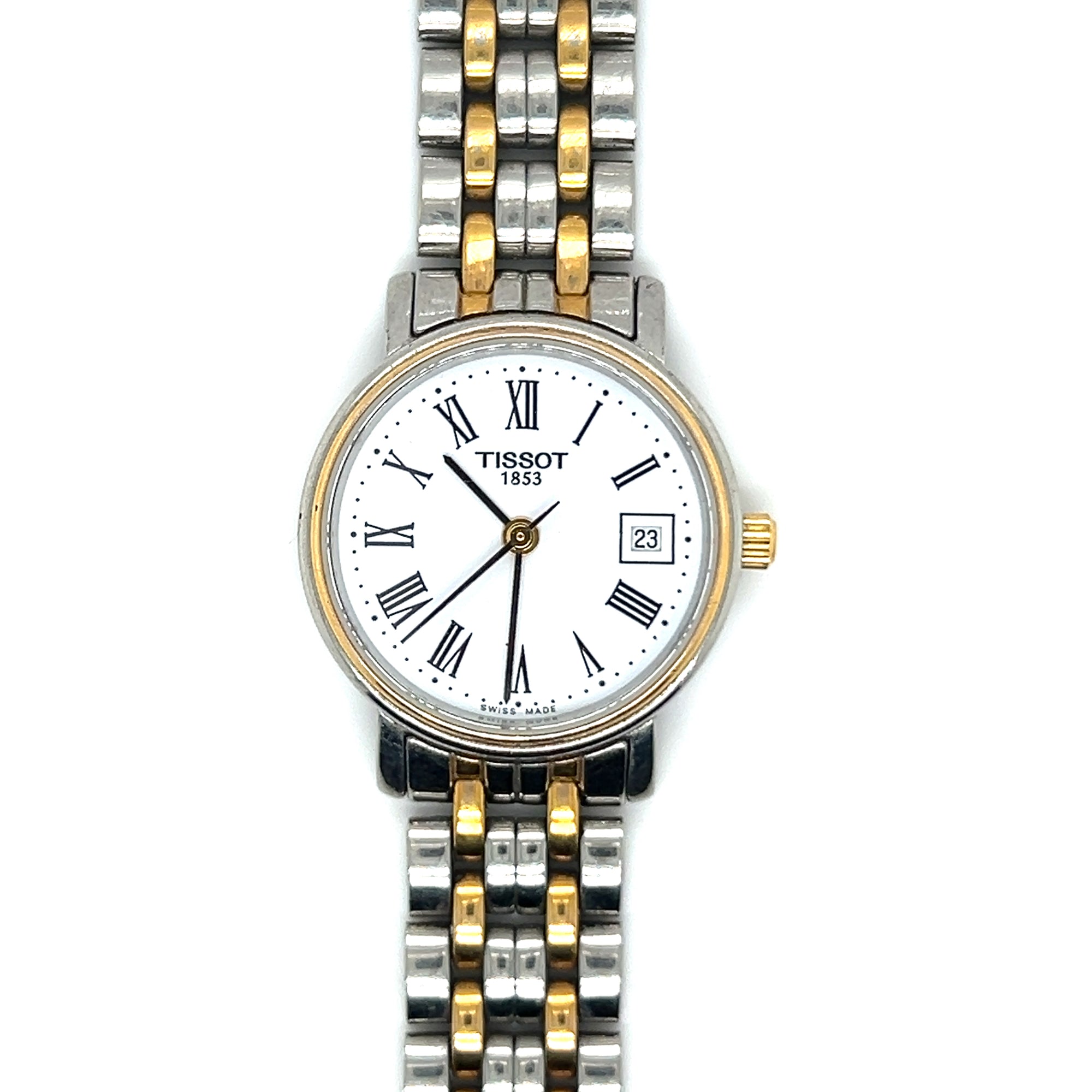 Tissot Ladie's T-Classic Desire Two-Tone Wrist Watch