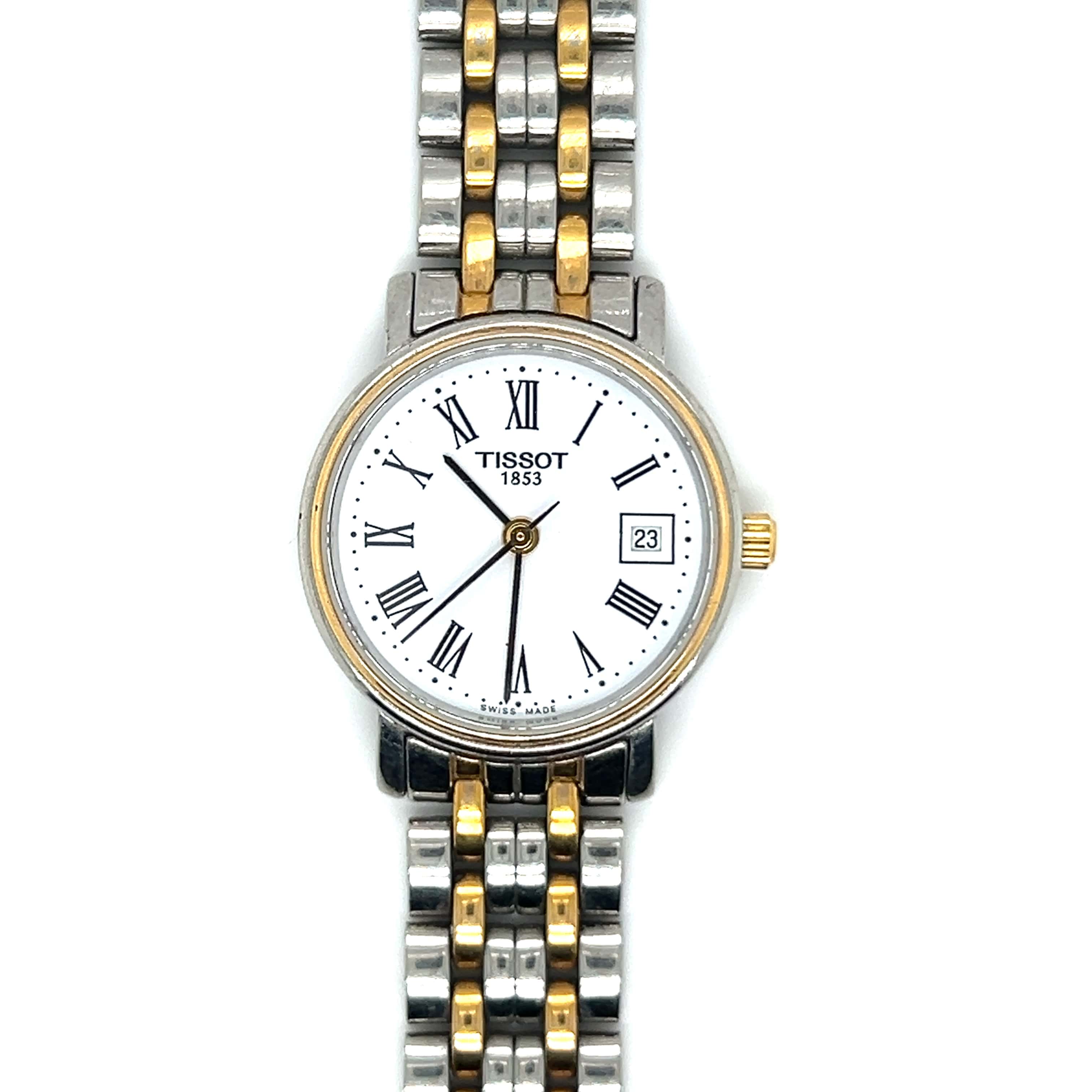 Tissot Ladie s T Classic Desire Two Tone Wrist Watch Manna Jewellers Ltd