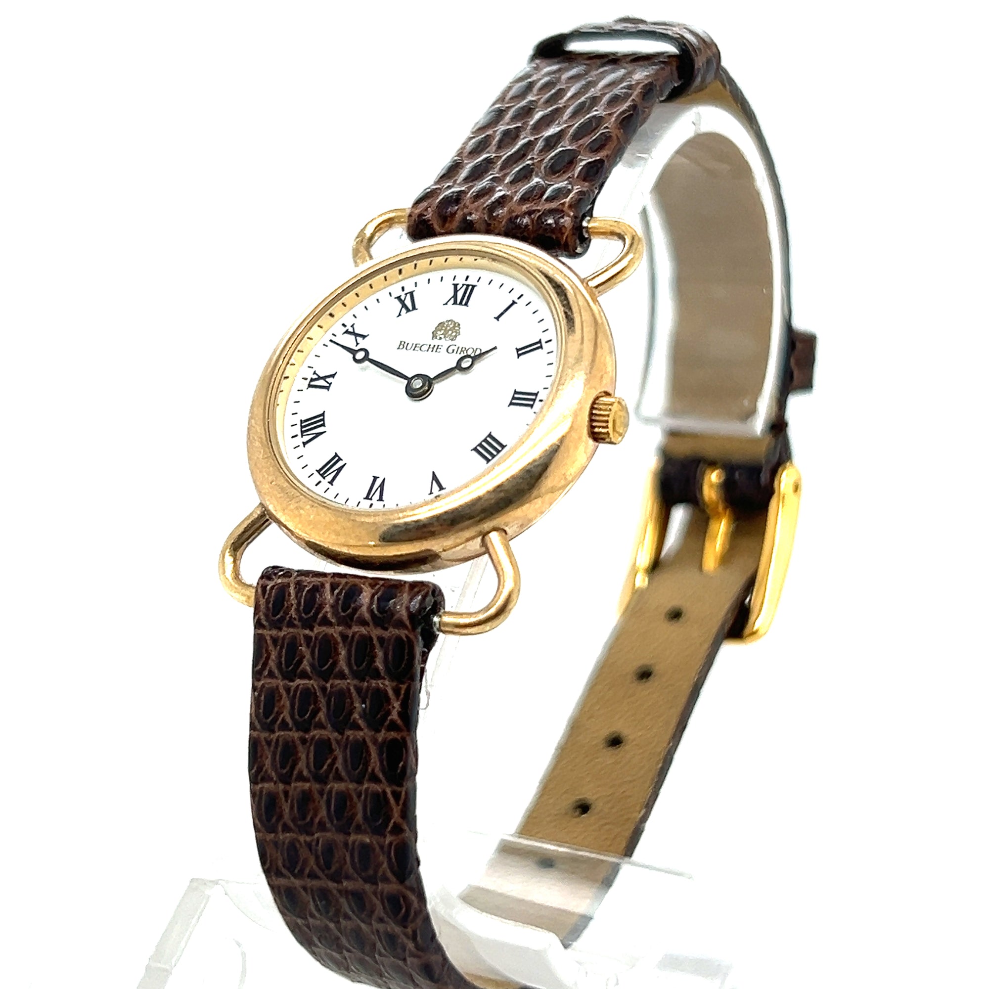 Bueche Girod 9ct Gold Ladies Wrist Watch