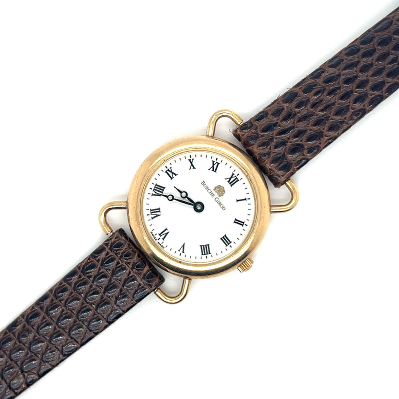 Bueche Girod 9ct Gold Ladies Wrist Watch