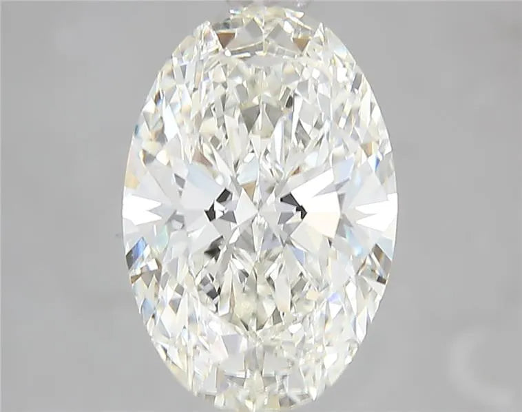 3.09ct Oval Lab Grown Diamond (Colour H, Clarity VVS2, IGI Certified)