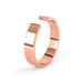 Mens Flat Wedding Ring