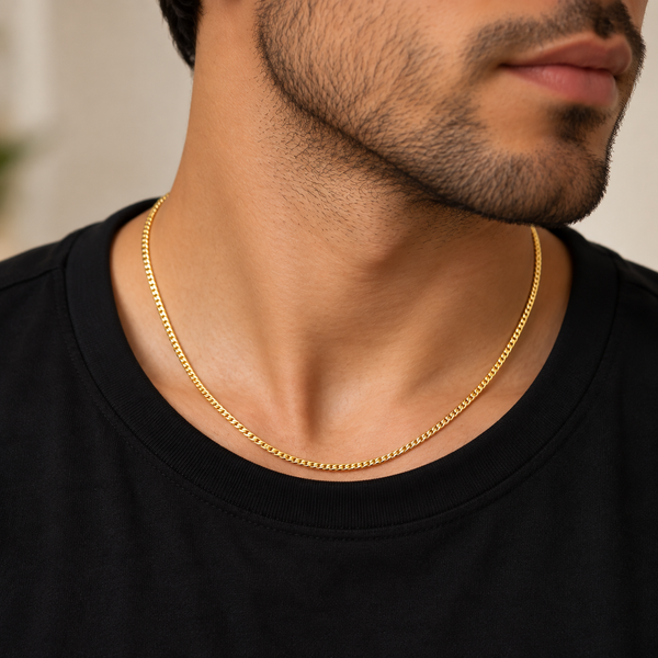 9ct Yellow Gold Franco Chain (1.5mm)
