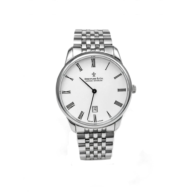 Dreyfuss &amp; Co. Series 1980 Slimline Swiss Quartz Watch