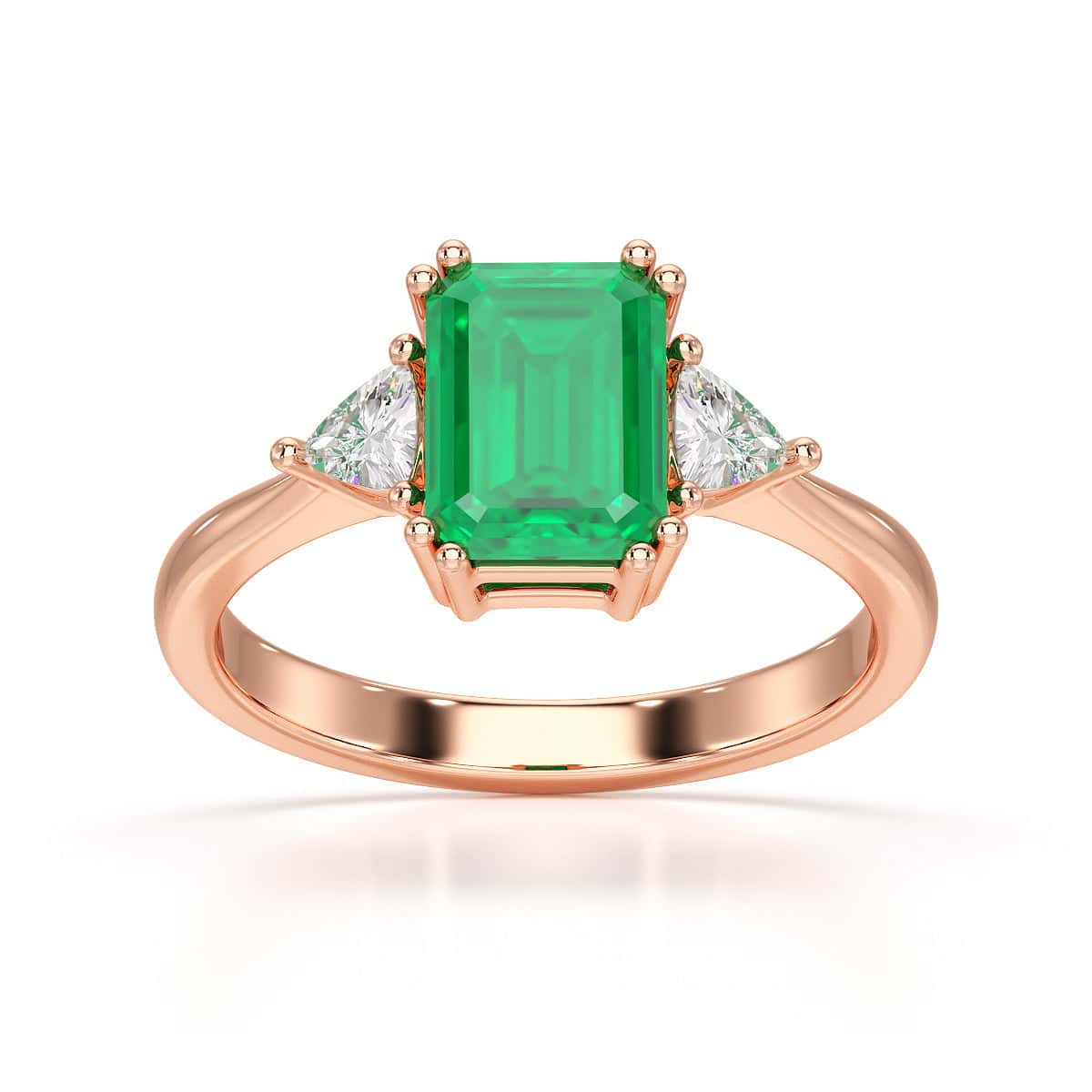 Green stone dress rings deals