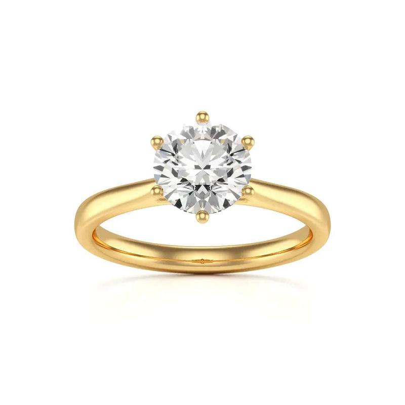 Diamond Engagement Ring- Gold