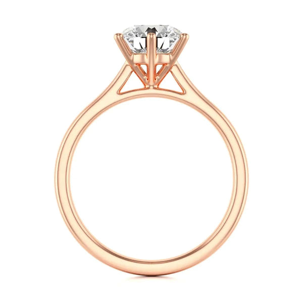 Diamond Engagement Ring- Rose Gold