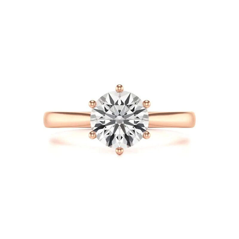 Diamond Engagement Ring- Rose Gold