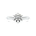 Diamond Engagement Ring-White Gold