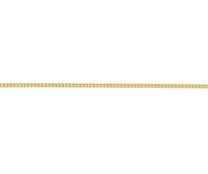 9ct Yellow Gold Franco Chain (1.2mm)