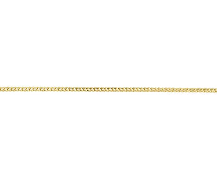 9ct Yellow Gold Franco Chain (1.2mm)