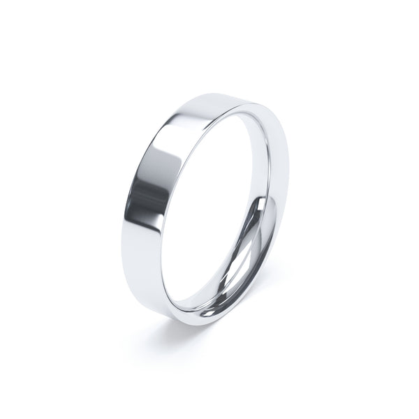 Ladies Flat Court Wedding Ring