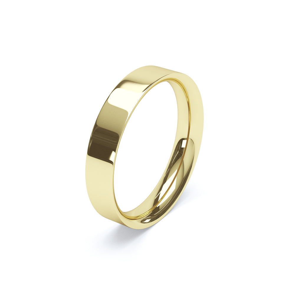 Ladies Flat Court Wedding Ring