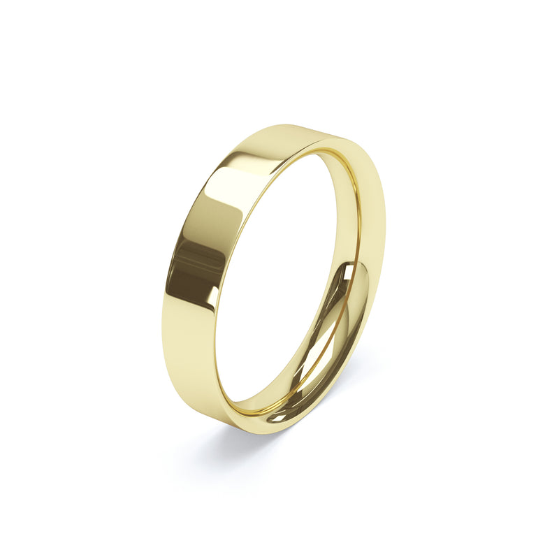 Ladies Flat Court Wedding Ring